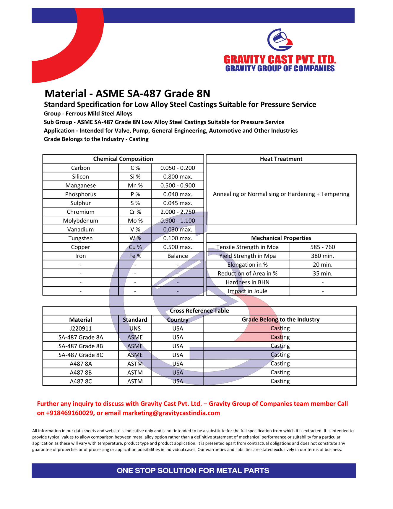 ASME SA-487 Grade 8N.pdf